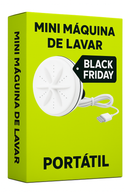 Mini Máquina de Lavar Portátil – Lava Roupas em Qualquer Lugar com Praticidade!