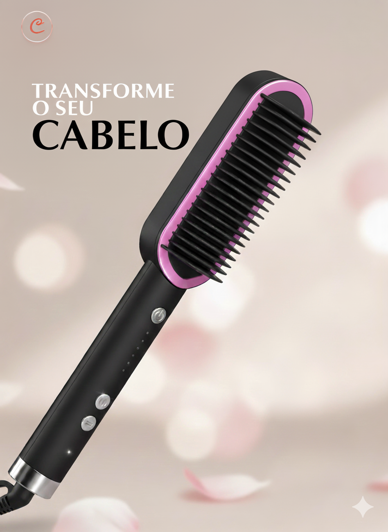 Escova Ultra Wash - Fios Lisos e Sedosos em Minutos